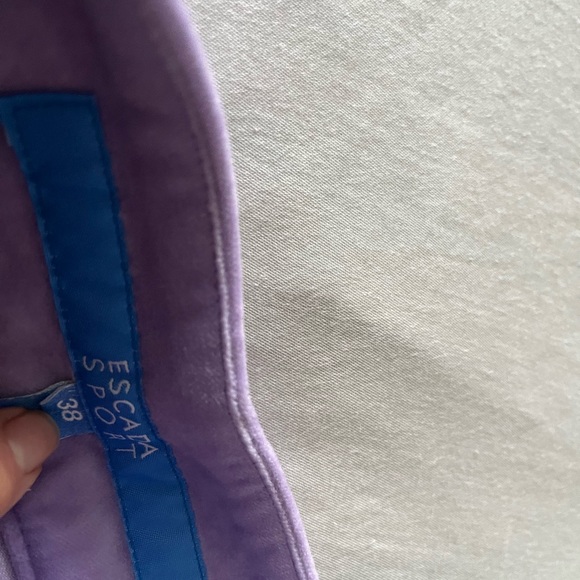 Escada Sport stretch velour slacks like new size 38 or US 8 - Picture 7 of 14